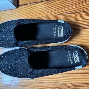 Women’s Black Glitter Kate Spade Keds